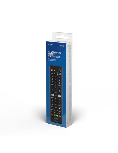 Savio RC-05 do TV LG mando a distancia IR inalámbrico TV, Universal Botones