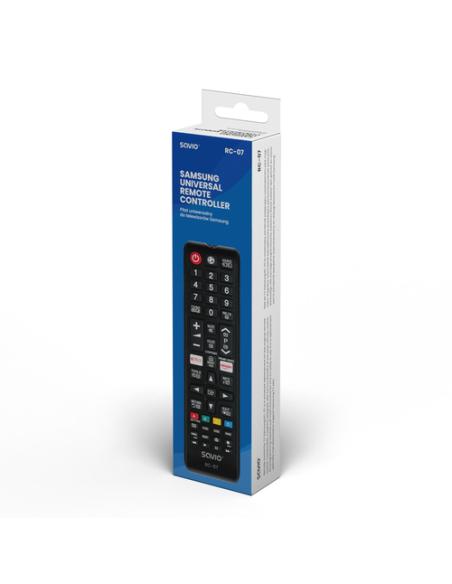 Savio RC-07 do TV Samsung mando a distancia IR inalámbrico TV, Sintonizador de TV Botones