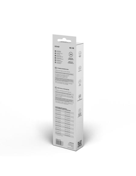 Savio RC-10 do TV Philips mando a distancia IR inalámbrico Botones