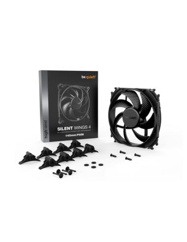 be quiet! SILENT WINGS 4 | 140mm PWM Carcasa del ordenador Ventilador 14 cm Negro 1 pieza(s)