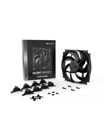 be quiet! SILENT WINGS 4 | 140mm PWM Carcasa del ordenador Ventilador 14 cm Negro 1 pieza(s)