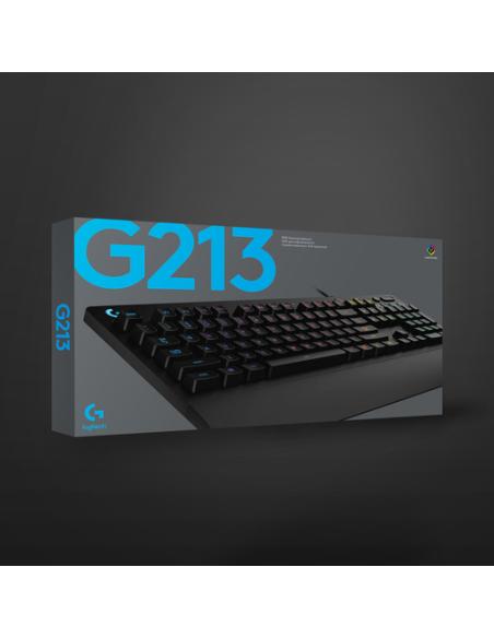 Logitech G 920-008087 teclado Juego USB QWERTZ Alemán Negro