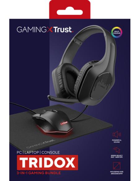 Trust GXT 790 Auriculares Alámbrico Diadema Juego Negro