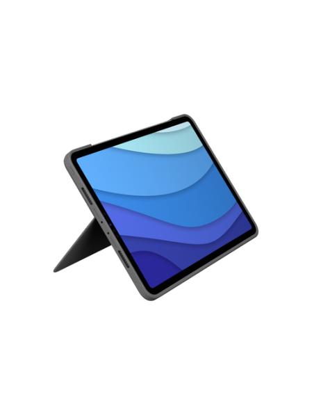 Logitech 920-010142 teclado para móvil QWERTZ Alemán Smart Connector Gris