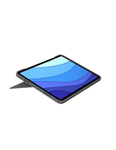 Logitech 920-010142 teclado para móvil QWERTZ Alemán Smart Connector Gris