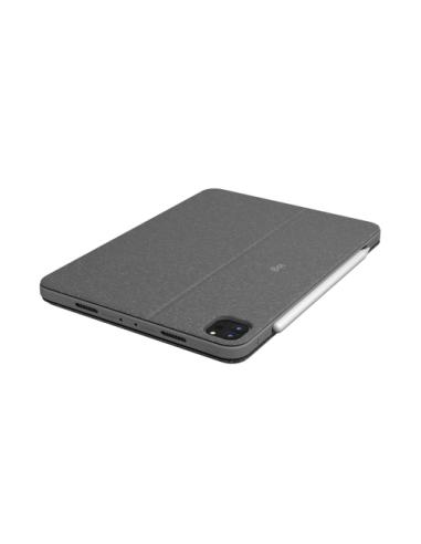 Logitech 920-010142 teclado para móvil QWERTZ Alemán Smart Connector Gris