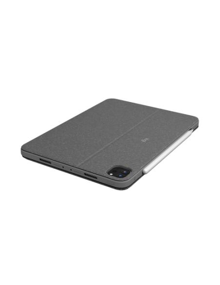 Logitech 920-010142 teclado para móvil QWERTZ Alemán Smart Connector Gris