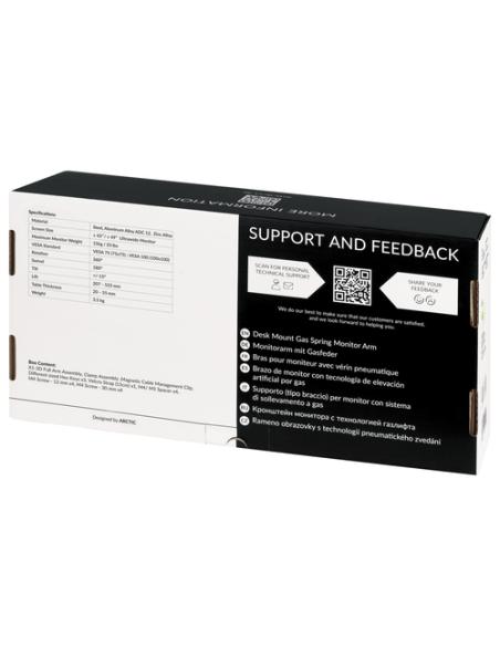 ARCTIC X1-3D 109,2 cm (43") Escritorio Negro