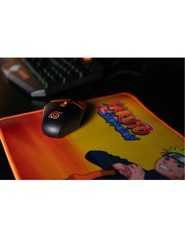 Konix Naruto KX GAMING MOUSE ratón Juego Ambidextro USB tipo A Óptico 3600 DPI