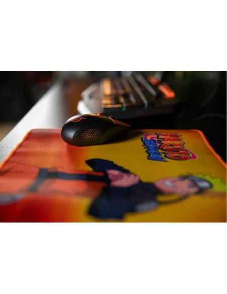 Konix Naruto KX GAMING MOUSE ratón Juego Ambidextro USB tipo A Óptico 3600 DPI