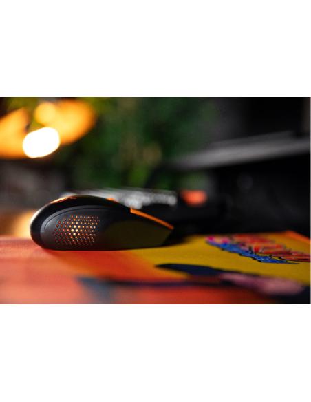 Konix Naruto KX GAMING MOUSE ratón Juego Ambidextro USB tipo A Óptico 3600 DPI