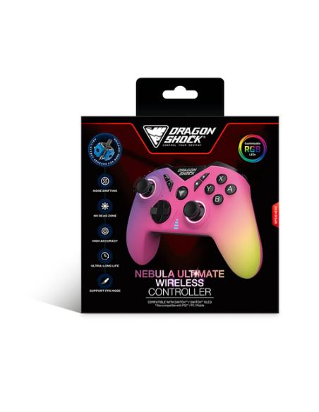 Dragonshock Nebula Ultimate Multicolor Bluetooth Gamepad Nintendo Switch