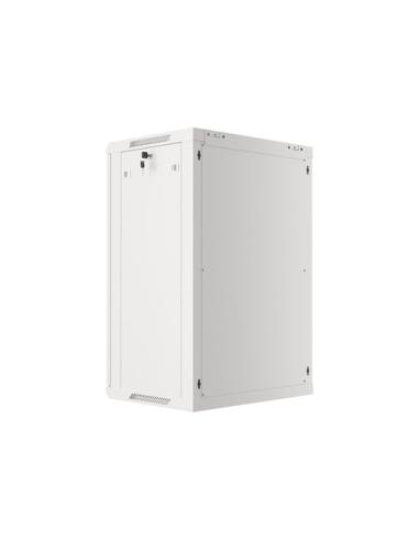 Lanberg WF01-6418-10S armario rack 18U Bastidor de pared Gris