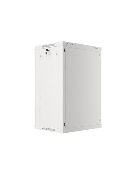 Lanberg WF01-6418-10S armario rack 18U Bastidor de pared Gris