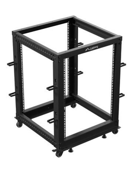 Lanberg OR01-6115-B armario rack 15U Rack o bastidor independiente Negro