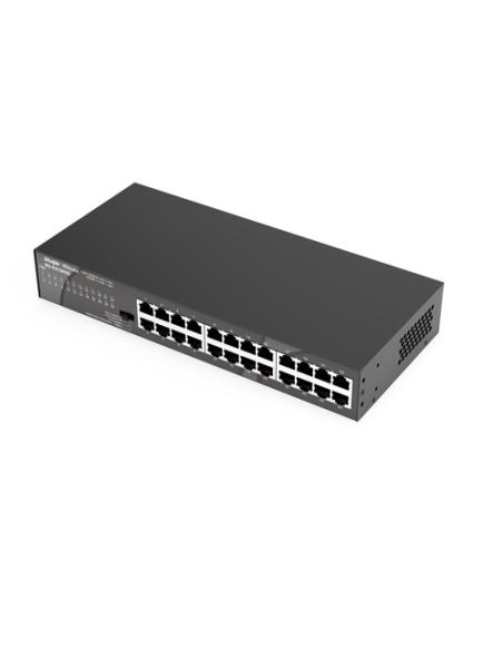 Ruijie Networks RG-ES124GD switch No administrado Gigabit Ethernet (10/100/1000) Negro