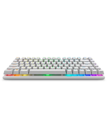 Alienware Pro Wireless Gaming Keyboard teclado Juego USB + RF Wireless + Bluetooth Blanco