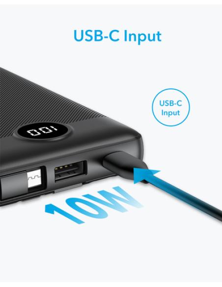 VEGER C10 VG-W1116 PowerBank 10000mAh with cables bulit-in
