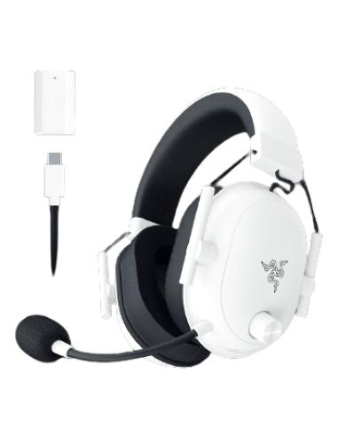 Razer BlackShark V2 HyperSpeed Auriculares Inalámbrico y alámbrico Diadema Juego USB tipo A Bluetooth Blanco