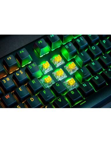 Razer BlackWidow V4 Pro teclado Juego USB QWERTY Internacional de EE.UU. Negro