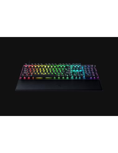 Razer Huntsman V3 Pro teclado Juego USB QWERTY Inglés internacional Blanco