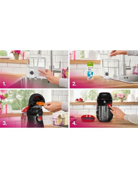 Bosch Tassimo Happy TAS103E cafetera eléctrica Totalmente automática Macchina per caffè a capsule 0,7 L