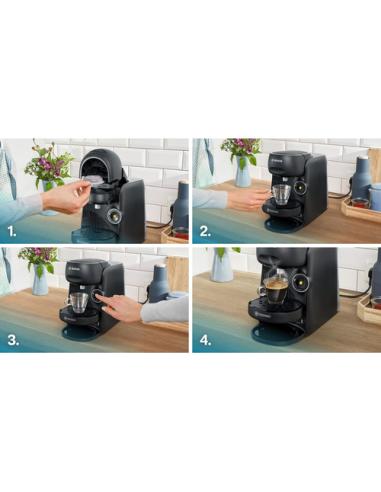 Bosch TAS162E cafetera eléctrica Totalmente automática Macchina per caffè a capsule 0,7 L