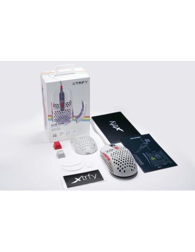 CHERRY XTRFY M42 ratón Juego Ambidextro USB tipo A Óptico 16000 DPI