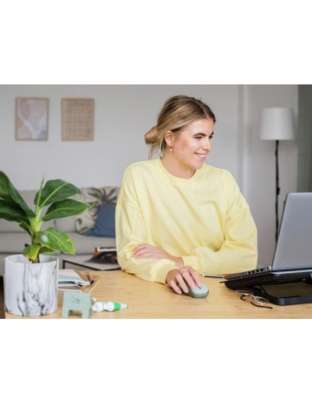 Trust Yvi+ ratón Oficina mano derecha RF inalámbrico Óptico 1600 DPI