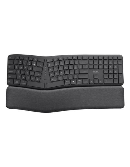 Trust Keyra Teclado inalámbrico multidispositivo ergonómico