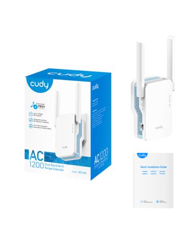 Cudy RE1200 amplificador de señal Wi-fi