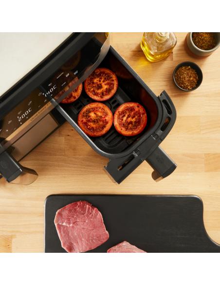 Tefal Dual Easy Fry & Grill EY905D Doble 8,3 L Independiente 2700 W Freidora de aire caliente Acero inoxidable