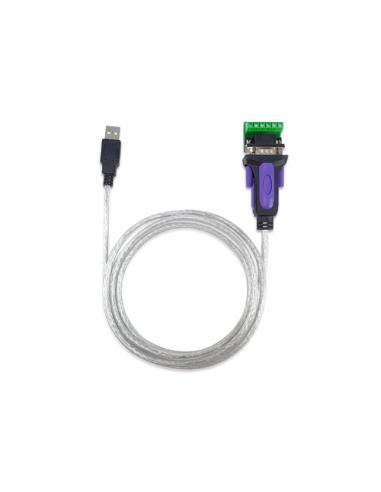 Equip Cable adaptador USB-A a serie RS-422/485 DB9