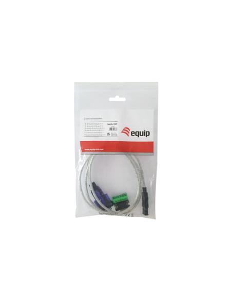 Equip Cable adaptador USB-A a serie RS-422/485 DB9
