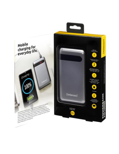 Intenso PD10000 Polímero de litio 10000 mAh Antracita