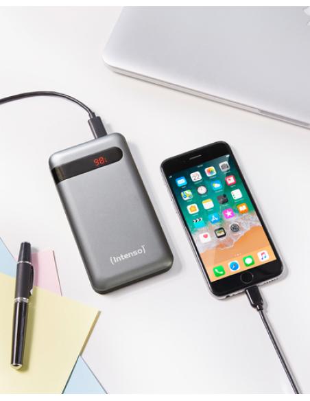 Intenso PD10000 Polímero de litio 10000 mAh Antracita