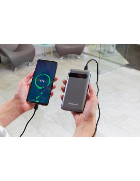 Intenso PD10000 Polímero de litio 10000 mAh Antracita