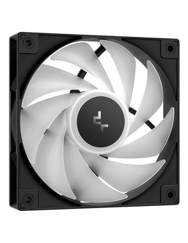 DeepCool AG400 BK ARGB V2 Conjunto de chips Ventilador 12 cm Negro 1 pieza(s)