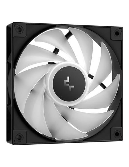 DeepCool AG400 BK ARGB V2 Conjunto de chips Ventilador 12 cm Negro 1 pieza(s)