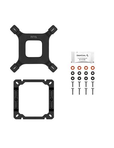 DeepCool AG400 BK ARGB V2 Conjunto de chips Ventilador 12 cm Negro 1 pieza(s)