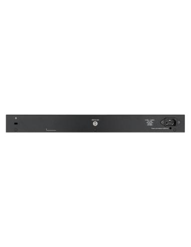 D-Link DGS-1250-28X Gestionado L3 Gigabit Ethernet (10/100/1000) Negro