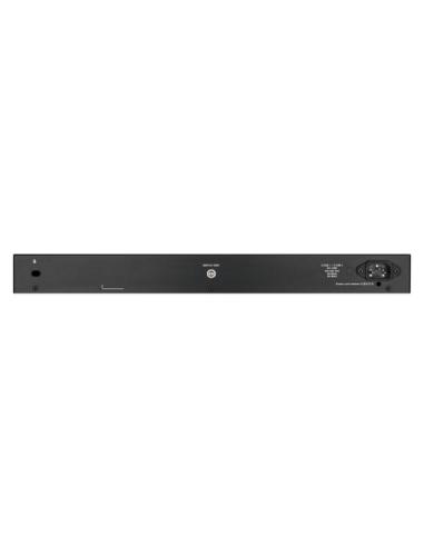 D-Link DGS-1250-52XMP Gestionado L3 Energía sobre Ethernet (PoE) Negro