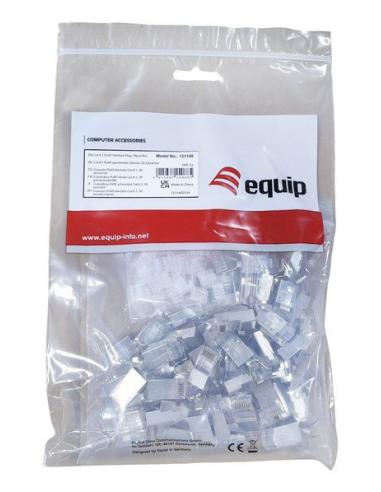 Equip 121148 conector RJ45 Plata