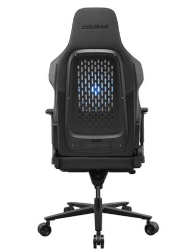 COUGAR CGR-ARP-BLB Silla para videojuegos universal Asiento acolchado Negro, Naranja
