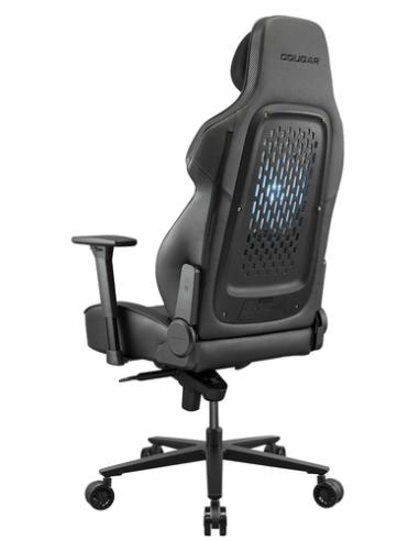 COUGAR CGR-ARP-BLB Silla para videojuegos universal Asiento acolchado Negro, Naranja
