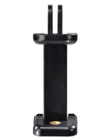 Hama | Trípode 4 en 1 con Conexión 1/4", para go pro, móviles o cámaras, color negro