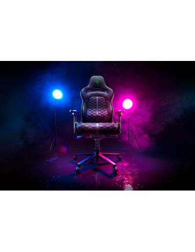 Razer Enki Silla para videojuegos de PC Asiento acolchado Negro
