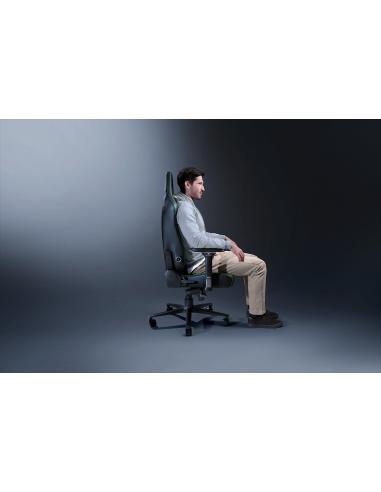 Razer Iskur V2 Butaca para jugar Asiento acolchado Negro, Verde