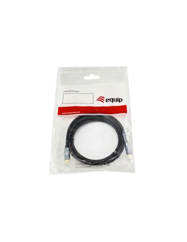 Equip 128357 Cable USB 3.2 Gen 2 C a C, M/M, 2,0m, PD100W , 4K/60Hz, 10Gbps, Negro