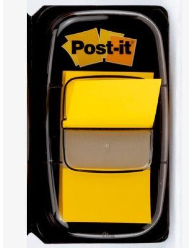 3M I680-5 etiqueta autoadhesiva Rectángulo Desmontable Amarillo 50 pieza(s)